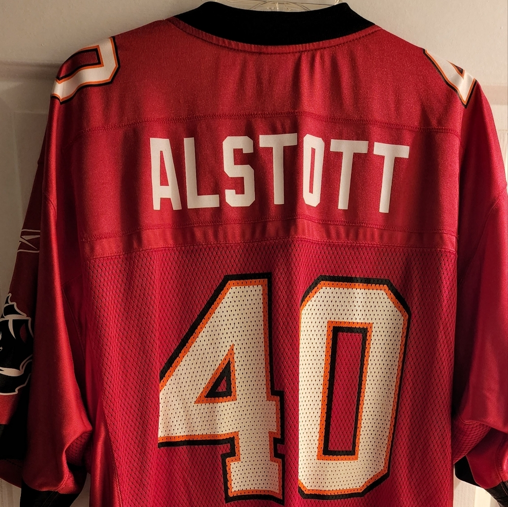 Men's Tampa Bay Bucs Jersey #40 Alstott Medium